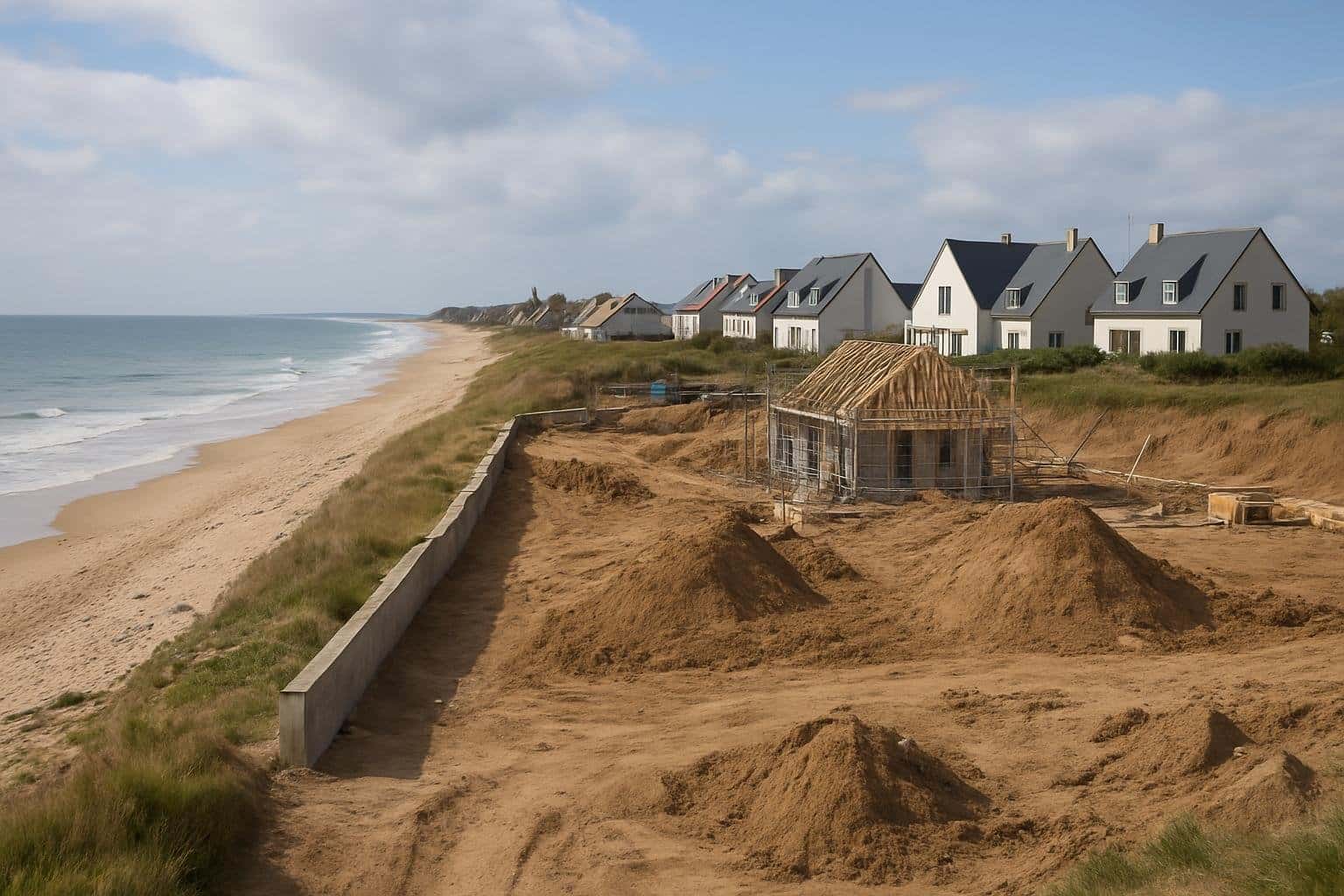 À Bretteville, un projet de 12 maisons relance le débat sur l’urbanisation du littoral
